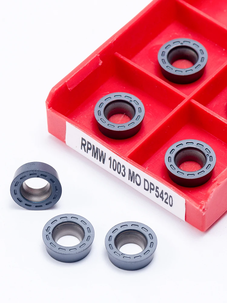 

High Quality Lathe Cutter RPMW1003 MO DP5320 DP5420 Carbide Turning Tool And Milling Cutter RPMW 1003 CNC Lathe Metal Blade