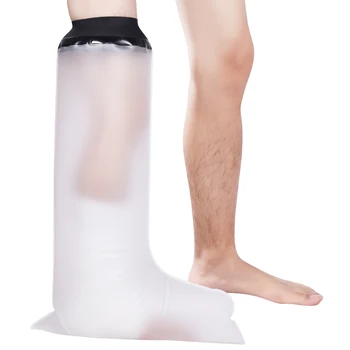 

Reusable Elastic TPU Waterproof Leg Cast Cover Injured Foot Protector Bandage Protector Shower Limb Cover For Bathing Shower A35