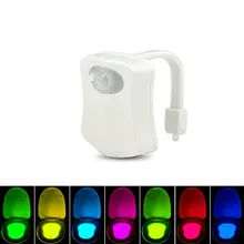 Подвесной ночник Smart Pir Motion освещение для туалета с сенсорным управлением батарея лампа для ванной унитаз сиденье аварийное освещение