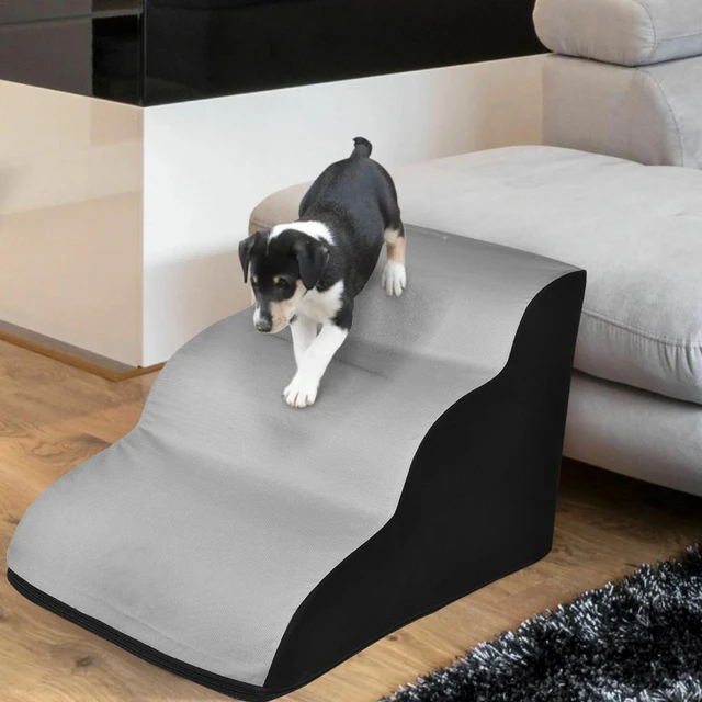 Scale per cani scala per cani scale per animali domestici in schiuma  gradini per cani antiscivolo 3 livelli divano letto staccabile pieghevole  scale rampa per cani per gatti cani - AliExpress