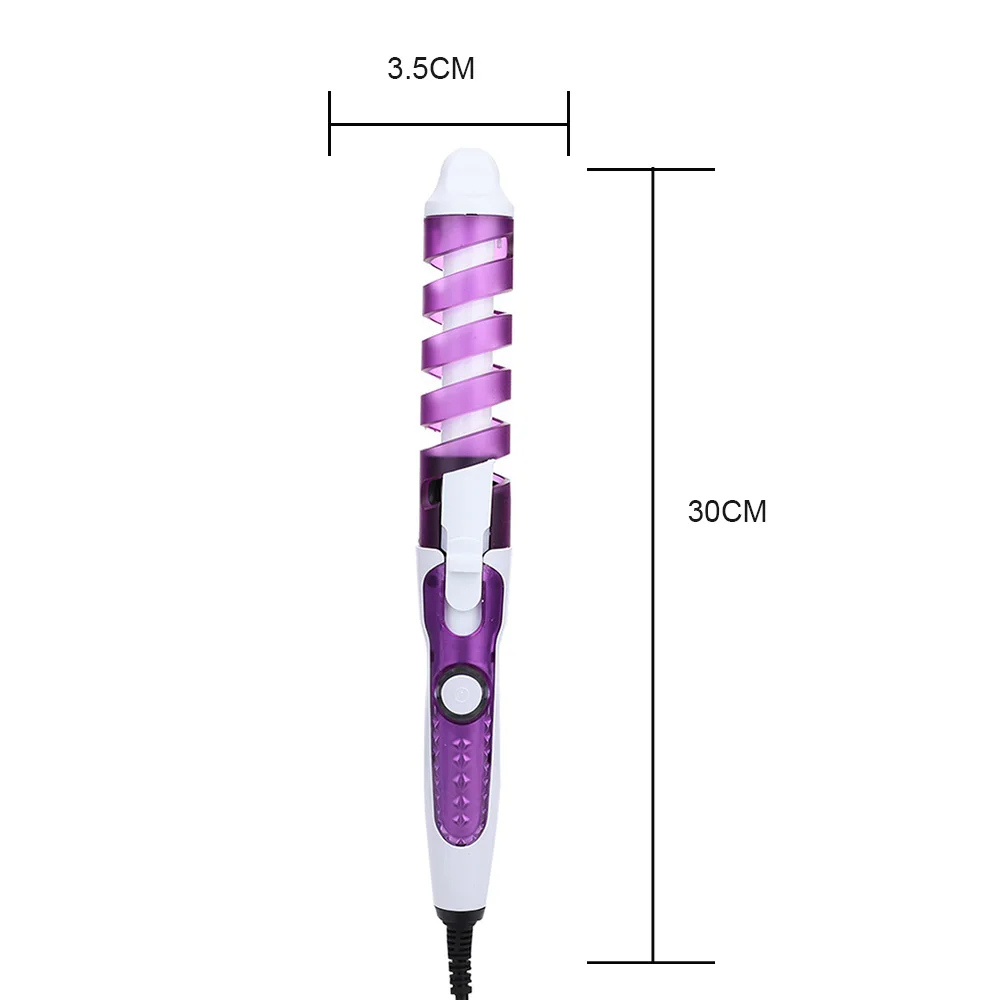 Portable Hair Curler Roller Spiral Curling Iron Salon Electric Hair Curler Beauty Curling Wand Professional Hair Styler Beauty S