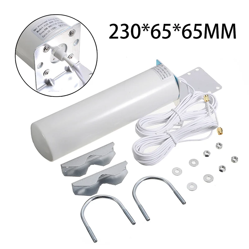 

Signal Booster Antenna Fits 4G Modems With SMA Male/TS9/CRC9 Port Dual Wire SMA Male 2G 3G LTE Outdoor Wall Mount 5m Cable