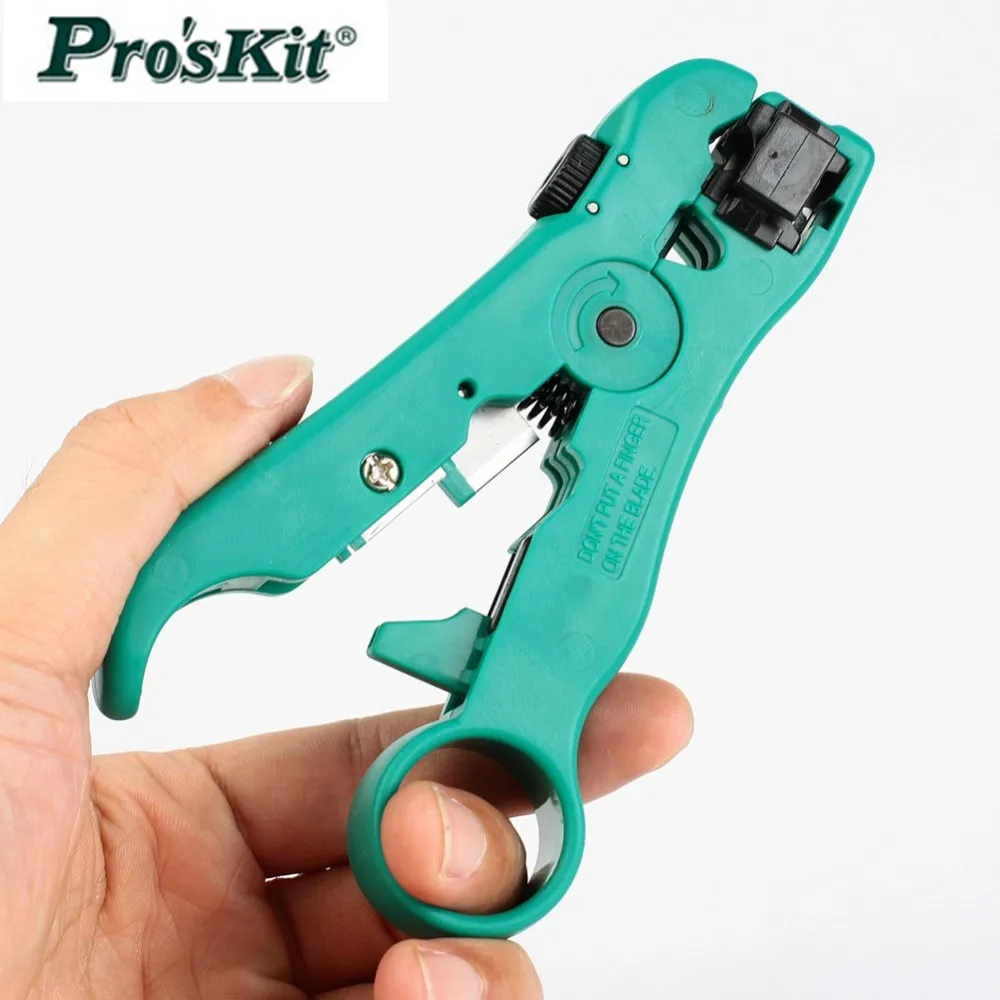 2 IN 1 Kit Pro'sKit CP-505 + 6PK-501 Group Universal Stripping Tool Multifunctional Crimping Stripper With High Quality