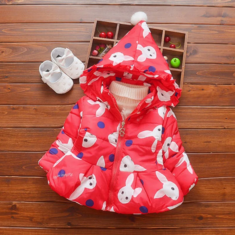 

Winter New Thickening Children's Clothing Girls Plus Velvet Thick Cotton Pad Cotton Jacket Children's Sheepskin Cashmere Coat