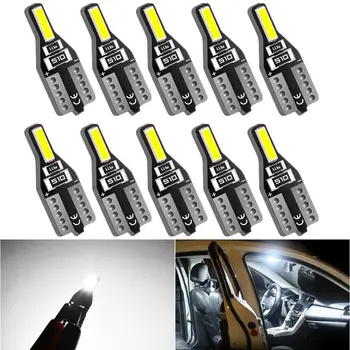 

10x T10 W5W Led Bulb Car Led Interior Light For Volkswagen VW Golf Passat B7 B6 Scirocco Touareg Polo Bora Transporter Car Light