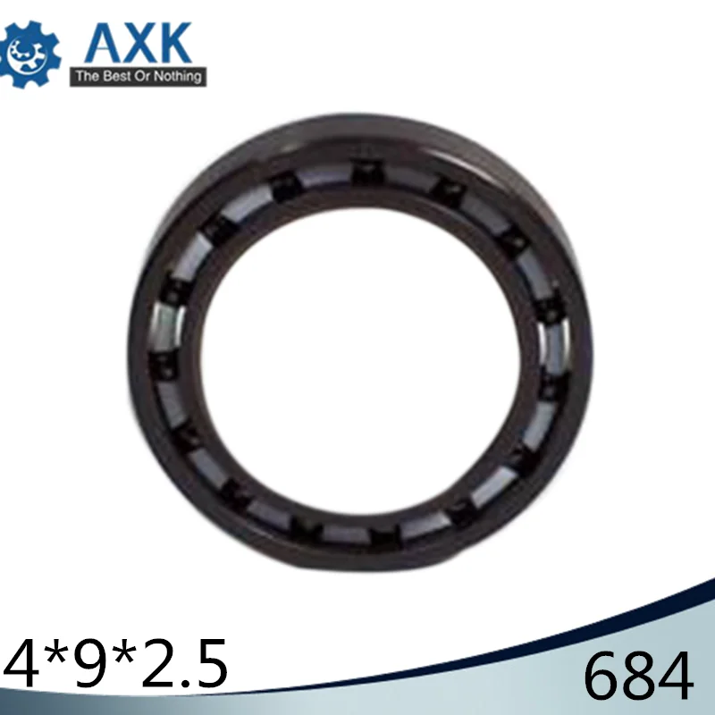 684 Full Ceramic Bearing ( 1 PC ) 4*9*2.5 mm Si3N4 Material 684CE All Silicon Nitride Ceramic 618/4 Ball Bearings