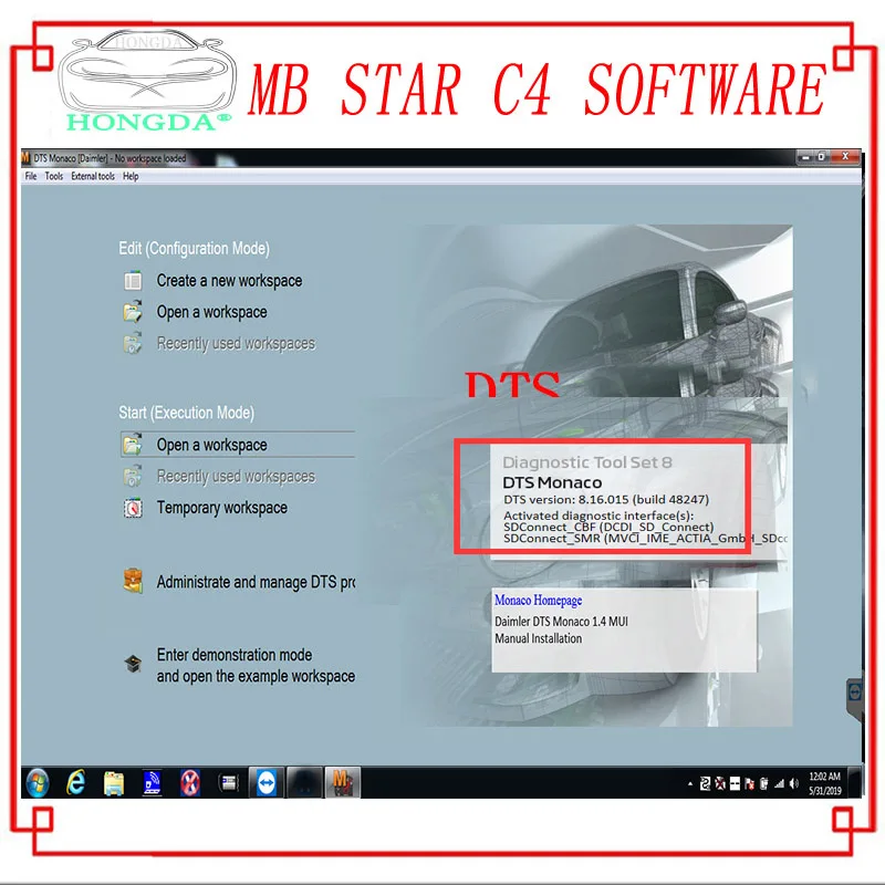 Новейшее полное 2020 06 MB STAR C4 C5 6 vci Программное обеспечение XENTRY