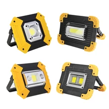 Светодиодный портативный Точечный светильник, светодиодный рабочий светильник, USB Перезаряжаемый 18650 аккумулятор, уличный светильник для охоты, кемпинга, светодиодный светильник-вспышка