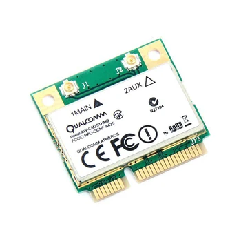 

Dual Band Atheros WiFi Bluetooth Card 433Mbps Qualcomm AW-CM251HMB 802.11a/b/g/n/ac 2.4/5G BT 4.0 Wireless Mini PCI-E Wlan