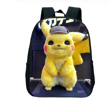 

Pikachu Backpack School Boys Girls Children Book Bag Cartoon Baby Girl Backpack Pokemon enfant Kindergarten Mochila