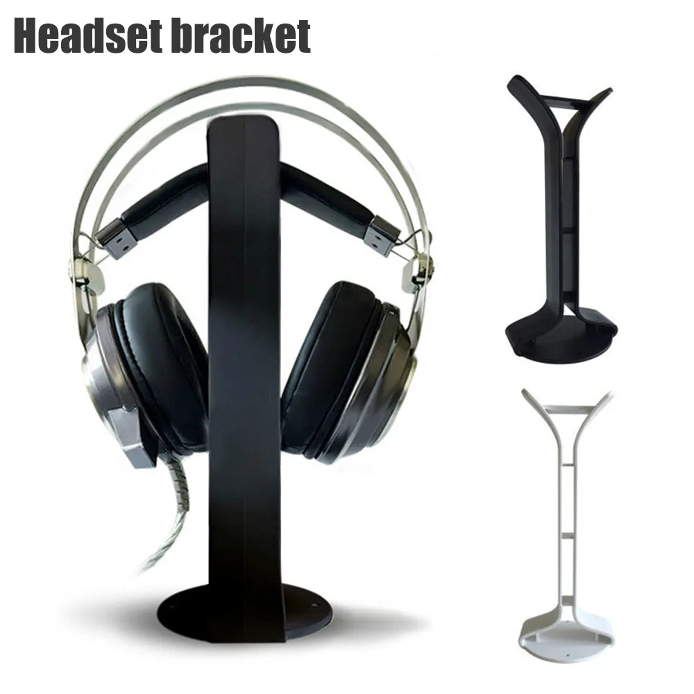 

Headphone Holder Stand Portable Head Mounted Headset Desk Hook Display Shelf Headphone Bracket Support Device
