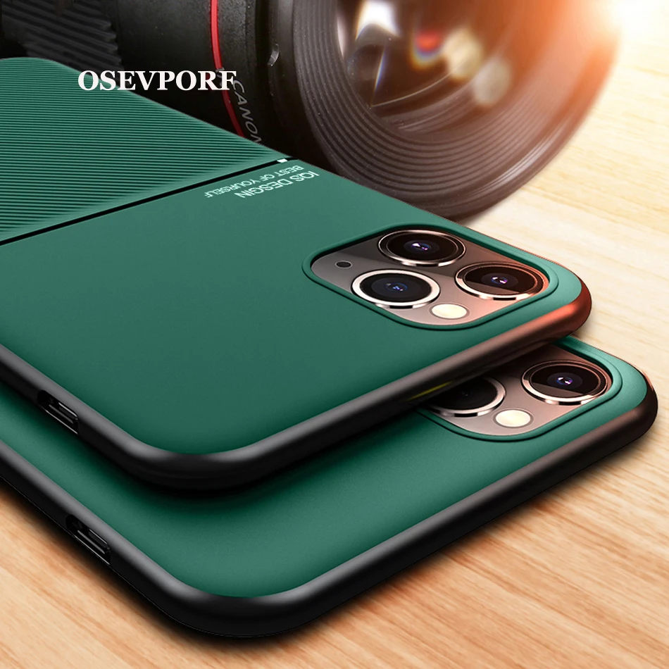 

For iPhone 11 Pro Max Case Ultra Slim Leather Texture Matte Protective Phone Cover Case For iPhone XR X XS 7 8 6 S Plus Capinhas