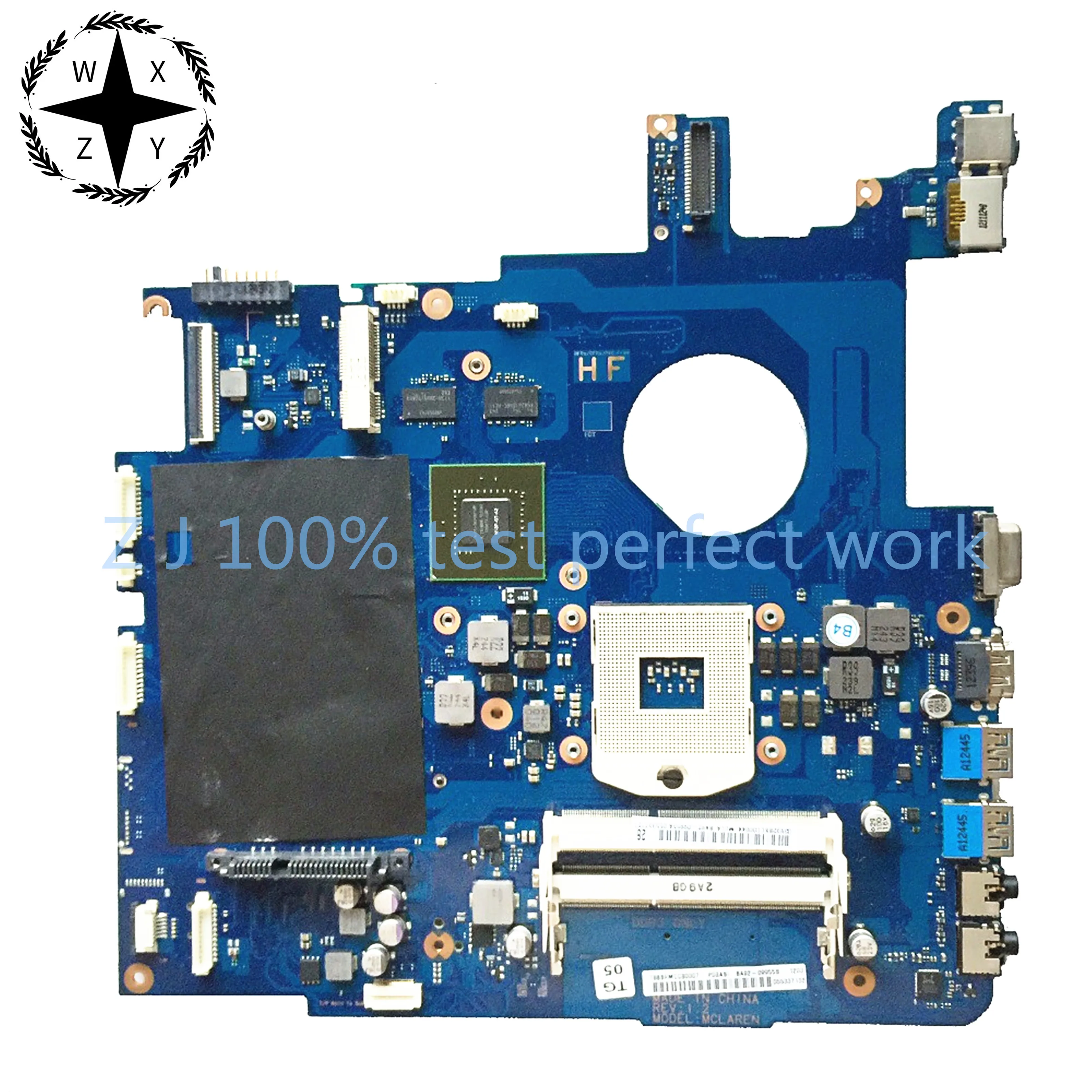 Для Samsung NP550P7C Материнская плата ноутбука BA92-09955A BA41-01900A GT650M 2 Гб HM76 DDR3 поддержка i7