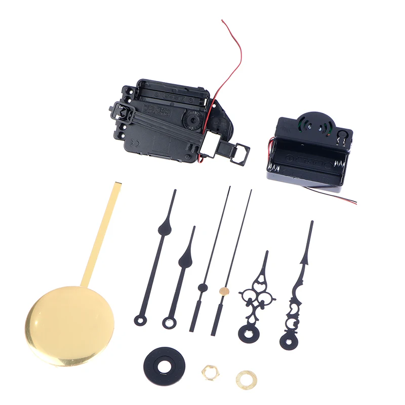 Wall Quartz Pendulum Clock Movement Mechanism Music Box DIY Repair Kit for Repairing Replacing Home Decorations
