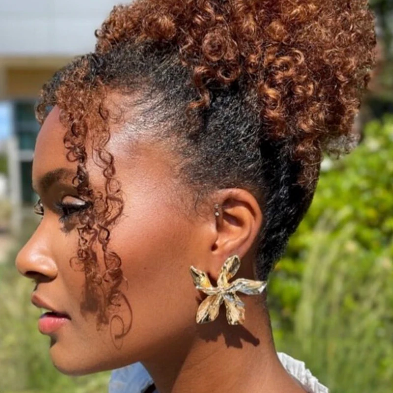 Hanging Earring Set Jewelry Gifts Fashion Big Geometric Earrings for Women & Gold Stud Hoops Earrings for Girls 13 Pairs Statement Drop Dangle Earrings