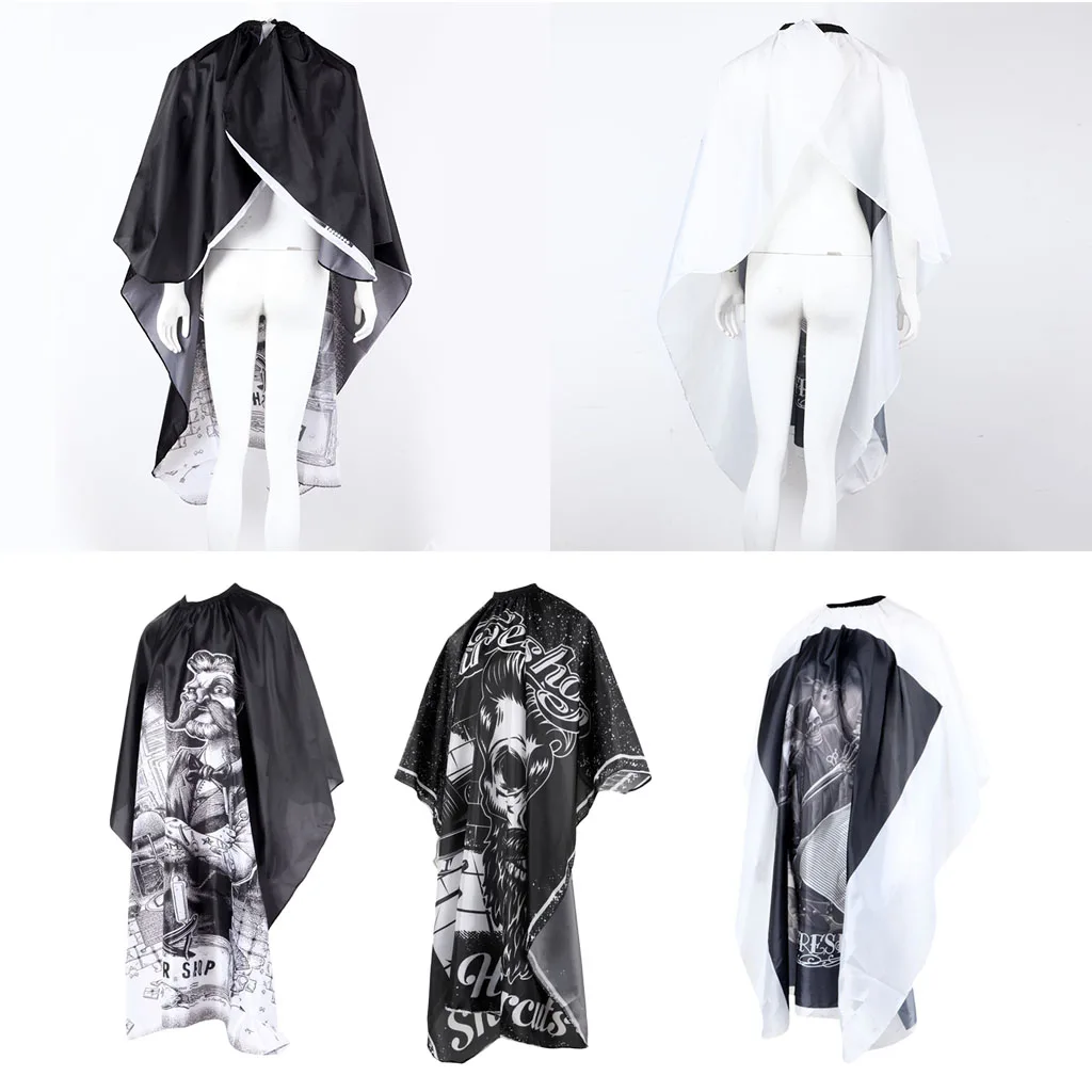 3X Hair Cutting Cape Gown Unisex Hair Salon Apron Cloth Stylist Barber Capes