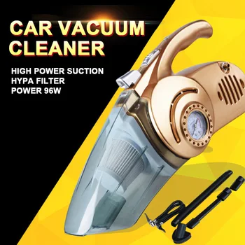 

12V Multifunction Car Vacuum Cleaner in Auto Interior Cleaning Tool Car Air Pump Car Vacuum Cleaner For Car Accessories