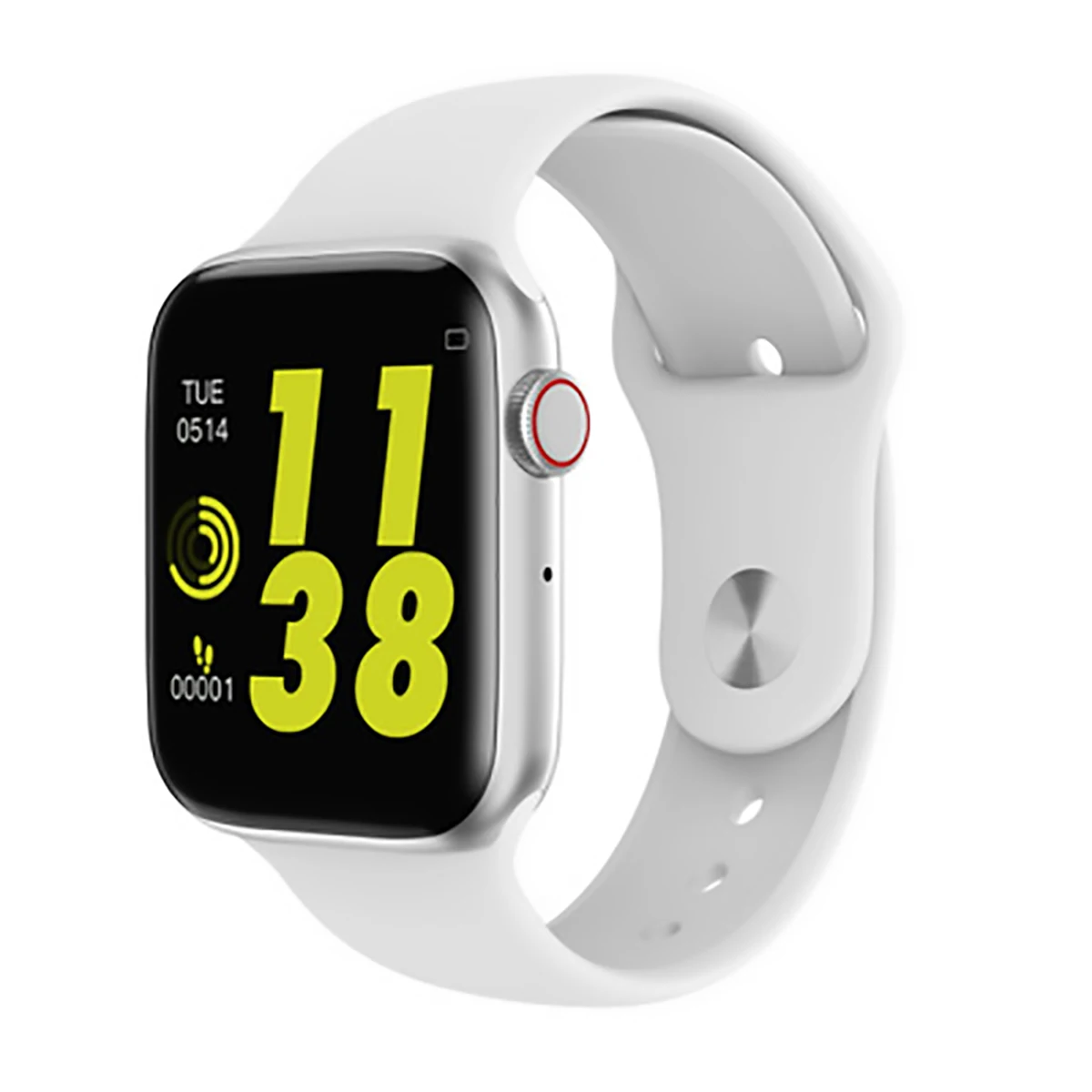 Умные часы Bluetooth W34 водонепроницаемые спортивные для Apple Xiaomi монитор сердечного ритма кровяное давление фитнес-трекер Wrisatband для мужчин - Цвет: white
