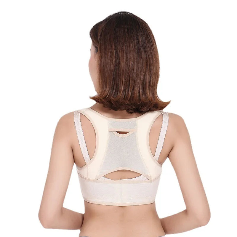 Free Shipping Thin chest support kyphosis correction with adult back correction slimming body shaper thin summer postpartum abdomen strap belly band belt toning back support belts waist abdomen girdle pregnant women