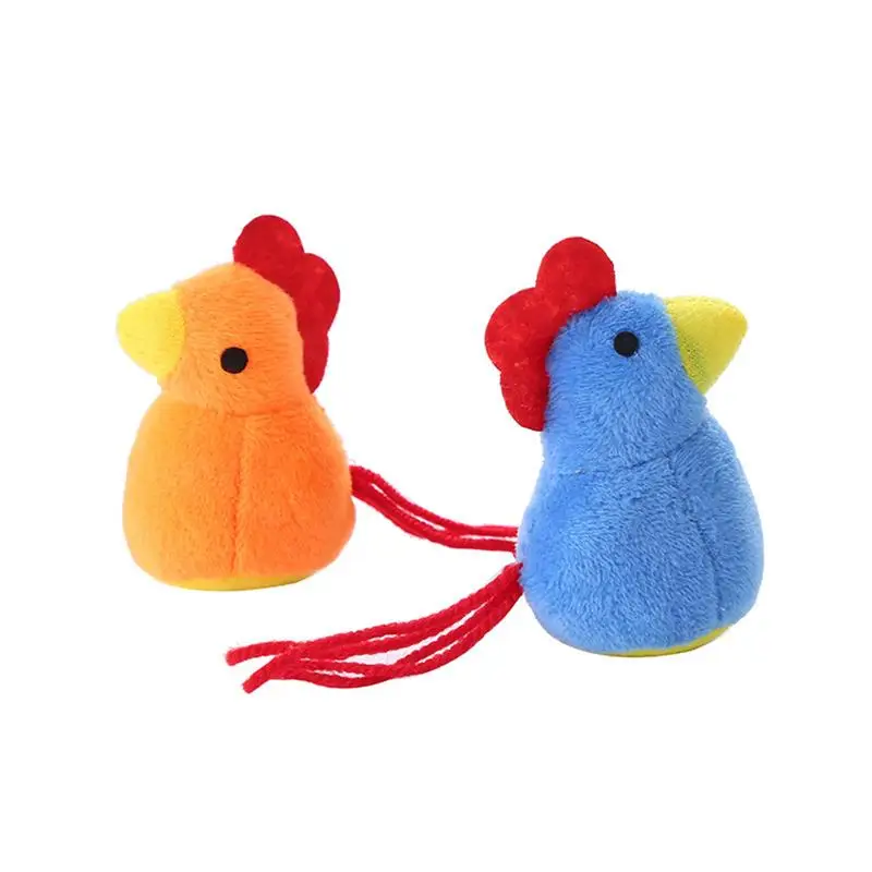 

1pcs Cat Chew Toy Chicken Shape Cat Toys Interactive Plush Pet Kitten Toy With Catnip Biting Toy Herbe A Chat Pet Supplies