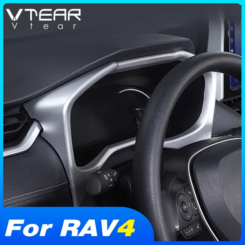 Vtear для Toyota RAV4 Тойота Рав 4 аксессуары 2019 2020 2121 украшения приборной панели
