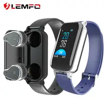 Умные часы LEMFO T89, Bluetooth 5,0, браслет для наушников, напоминание о звонках, пульсе, кровяном давлении, умные часы, Android IOS