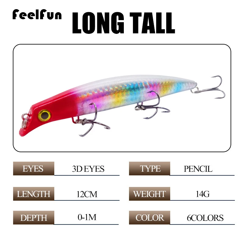 FeelFun Isca Artificial1PCS 12 см 14 г Поппер рыболовные приманки жесткая приманка наживка для
