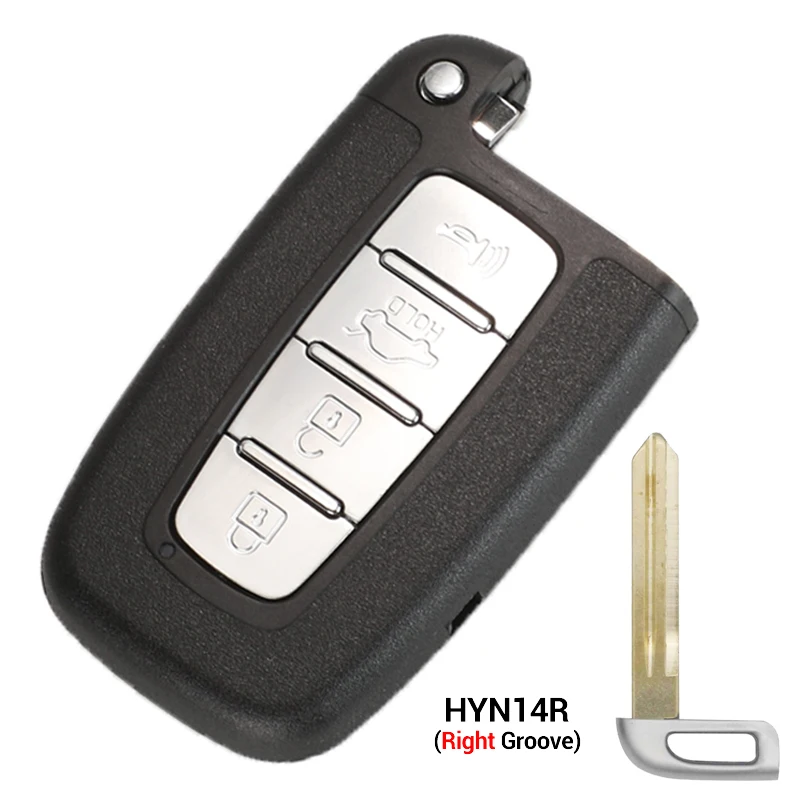HYN14R Blade 4BT умный дистанционный ключ 433 МГц ID46 Для Киа Форте соул Рио БОРРЕГО Соренто Оптима hyundai I30 IX35 Sonata Genesis Equus Veloster - Цвет: HYN14R Blade