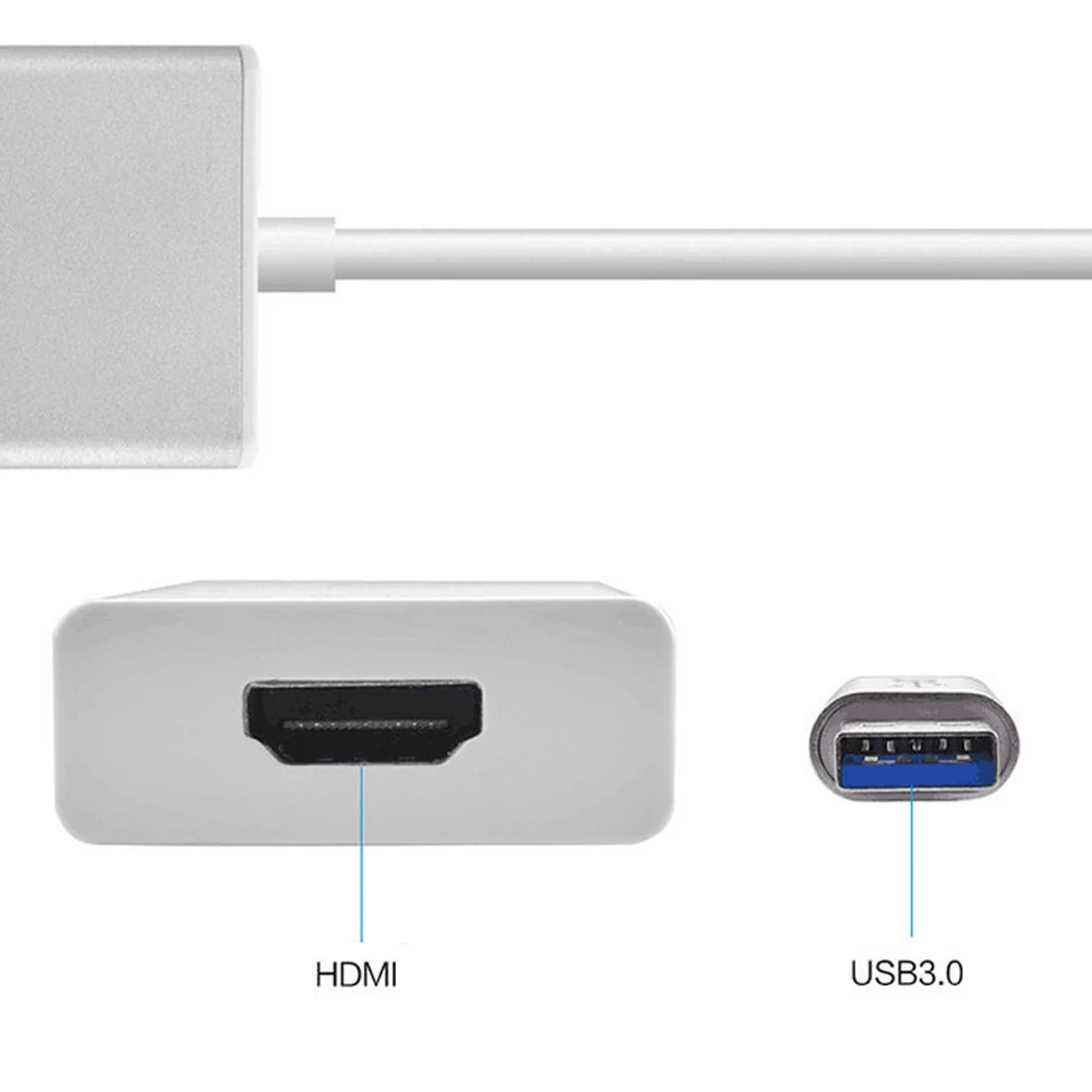 1080P HD USB 3,0 HDMI конвертер адаптер usb-кабель HDMI внешняя видео карта Multi touch монитор адаптер для Windows 7/8/10