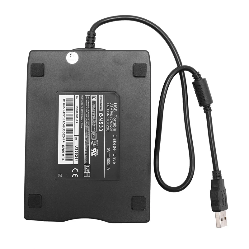 3,5 дюймов USB внешний дисковод гибких дисков Портативный 1,44 МБ FDD для ПК Windows 2000/XP/Vista/7/8/10, Mac, никаких дополнительных драйверов не требуется