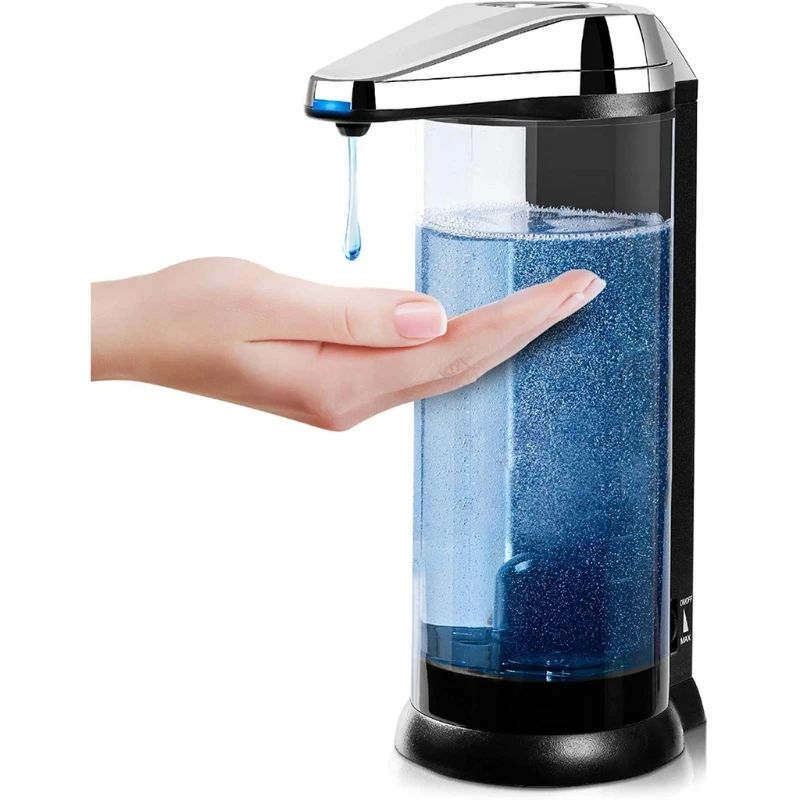 

Intelligent Automatic Induction Liquid Soap Dispenser Infrared Sensor Touchless Hand Sanitizer Dispenser for Bathroom