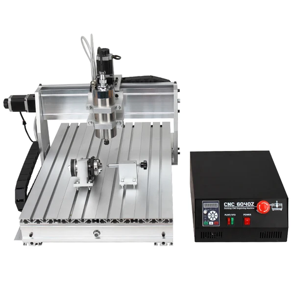 4 Оси CNC 6040 Маршрутизатор 2.2KW деревянный маршрутизатор DSP Мини гравировальный