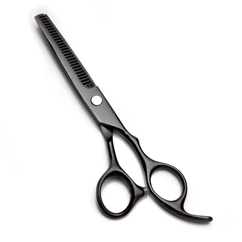 1 шт., профессиональные ножницы для стрижки волос, парикмахерские ножницы, набор, прямые филировочные ножницы, парикмахерские салонные инструменты - Цвет: D
