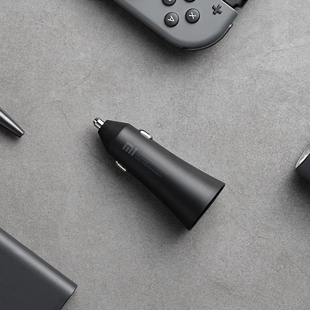Xiaomi CC06ZM автомобильное зарядное устройство Быстрая зарядка версия 37 Вт стандартный двойной порт USB быстрая зарядка безопасность для Xiaomi huawei iPhone автомобильное зарядное устройство