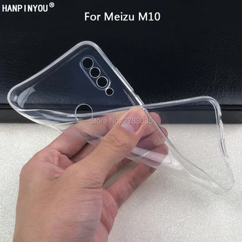 

For Meizu M10 6.5" Slim Crystal Clear Transparent Soft TPU Back Case Protection Skin Camera Protect Cover