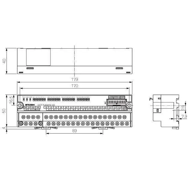 Mitsubishi PLC Melsec AJ65SBTB1-32T1 CLINK программируемый логический контроллер