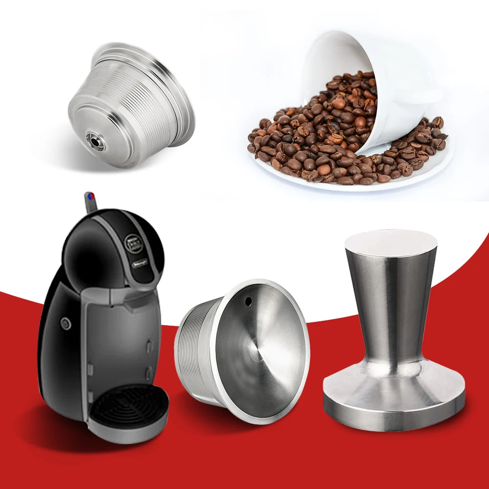 Dolce Gusto многоразового пользования капсулы перезаряжаемые Nescafe Capsule Metal крышки