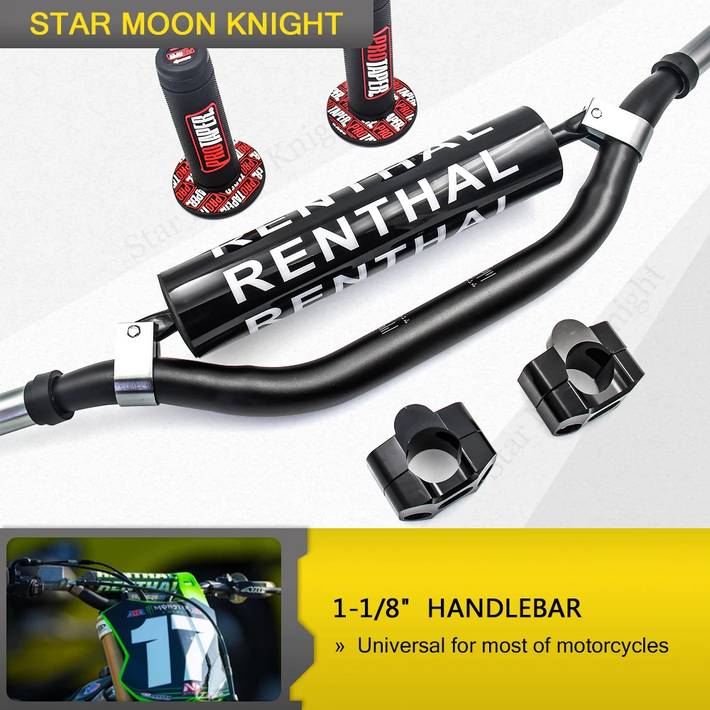 Rezo Konische 28,6 Mm 1 1/8" Motocross Bike Fat Bar Lenker Für