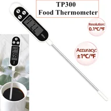 Термометр для еды TP300, кухонный термометр для мяса, воды, молока, еды, зонда для барбекю, электронный термометр для духовки, кухонные инструменты Термометр для еды TP300, кухонный термометр для мяса, воды, молока, еды, зонда для барбекю, электронный термометр для духовки, кухонные инструменты
