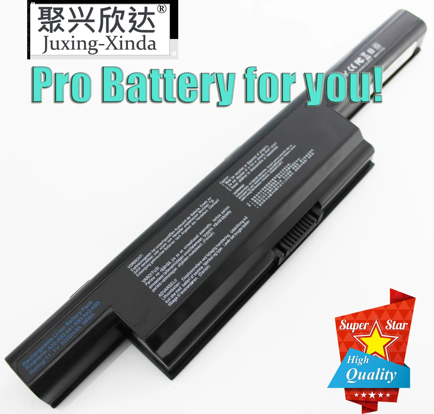 Аккумулятор для ноутбука A32 K93 asus A93 A93S A93SM A93SV A95 A95V A95VM K93S K93SM K93SV K95 K95V
