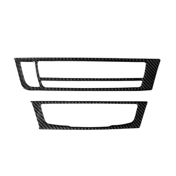 

Car Stickers CD Console Multimedia Panel Cover Carbon Fiber Sticker Trim For Audi A6 A7 2012 2013 2014 2018