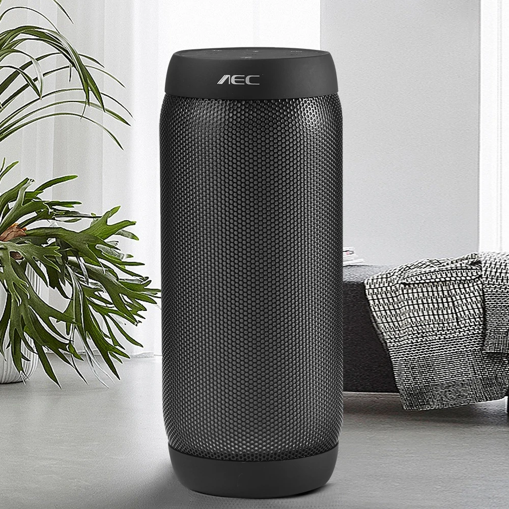 Беспроводная колонка NFC BQ 615 Pro портативный динамик Bluetooth светодиодный 360 стерео