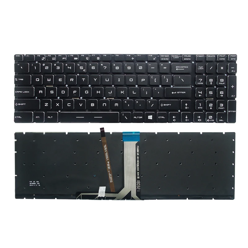 Клавиатура для ноутбука MSI GT73VR GS73 GS70 GS72 GS60 GL60 GP62 MS-16J2 GV62, сменная Клавиатура для ноутбука (art.: 3920b757ecacf) - 3920b757ecacf