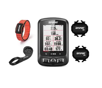 

HR60 with IGPSPORT IGS 618 Bike Computer GPS Bluetooth ANT+