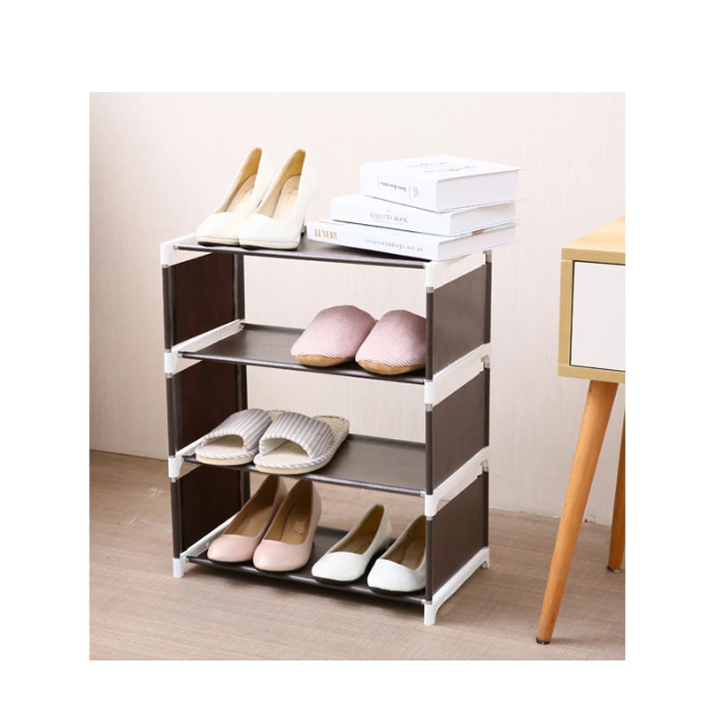 Домашние обувные стойки Органайзер несколько слоев обуви держатель для полки стойки дверь, подставка для обуви экономит пространство для хранения домашнего гардероба