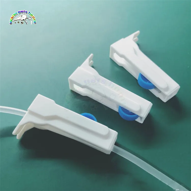 100pcs Intravenous Infusion Flow Regulating Valve Hose Flow Regulator Flow Rate Control Switch 1