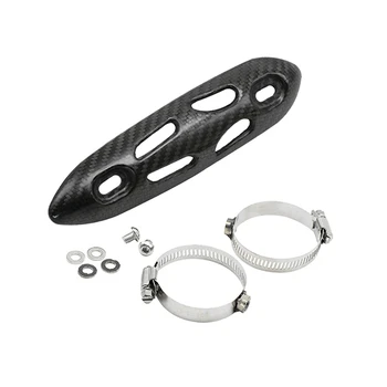 

Motorcycle Carbon Fiber Exhaust Muffler Pipe Heat Shield Cover Heel Guard for BMW HONDA YAMAHA SUZUKI KAWASAKI R1 R6 GSXR