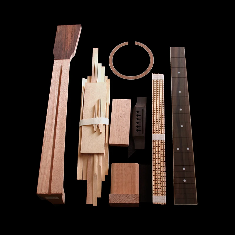 Guitar Capo Acoustic Guitar Strings Guitar Keychain Acoustic Guitar Guitar Tone Capacitors Acoustic Guitar DIY Kit Accessories Package Spruce Solid Wood Side Back Plywood Rosewood Fingerboard