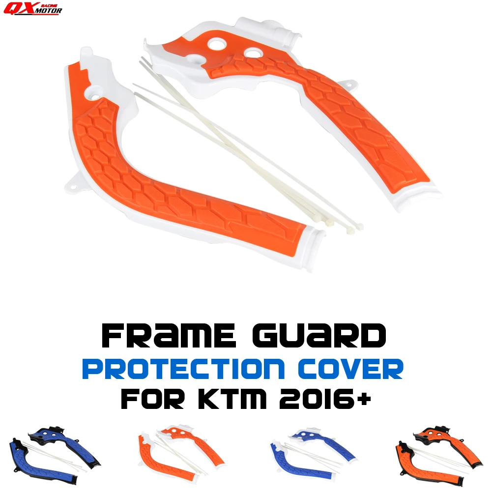 

X-Grip Frame Guard Protection Cover For ktm HUSQVARNA SX SXF EXC EXCF TE FE FC 250 300 350 450 Dirt Bike MX Motocross Motorcycle