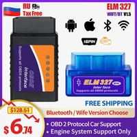 Elm327 Obd2 Android IOS Auto Scanner Bluetooth Diesel Car Mini OBD2 12V Elm 327 V1.5 Wifi Tester Diagnostic Tool Pic18f25k80 1